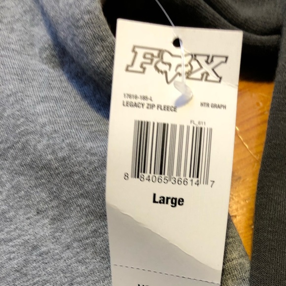 NWT Fox Hoodie - Picture 2 of 2